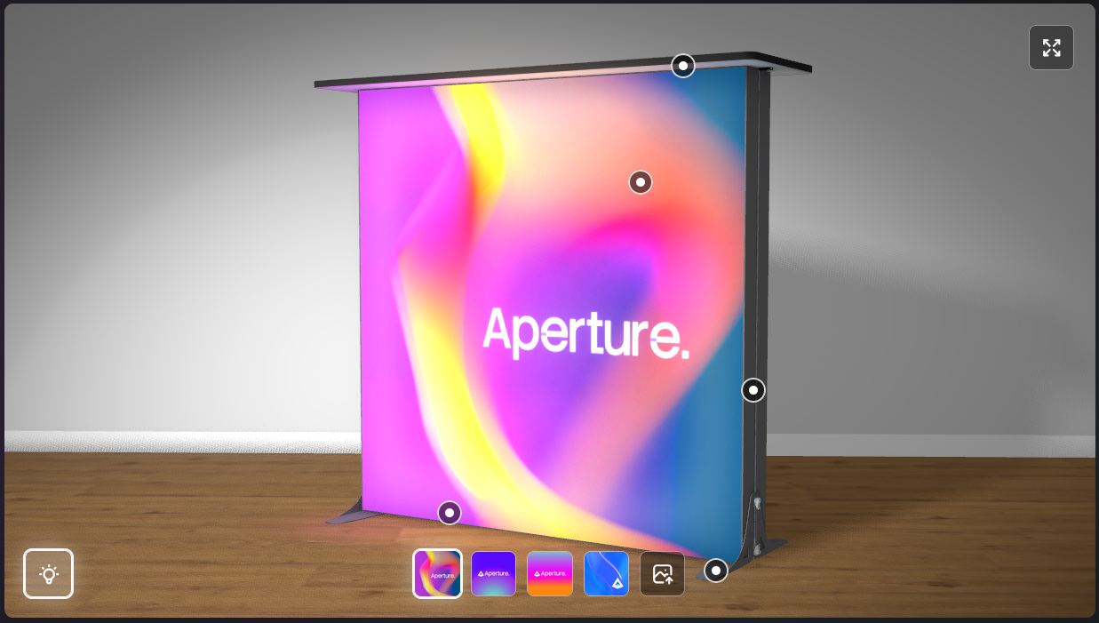 Custom Branded Counter Display